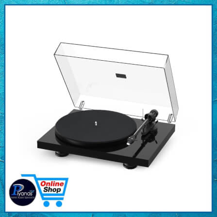 เครื่องเล่นแผ่นเสียง PROJECT : DEBUT CARBON EVO (พร้อมหัวเข็ม ORTOFON รุ่น 2M RED) (HIGH GLOSS BLACK)_1